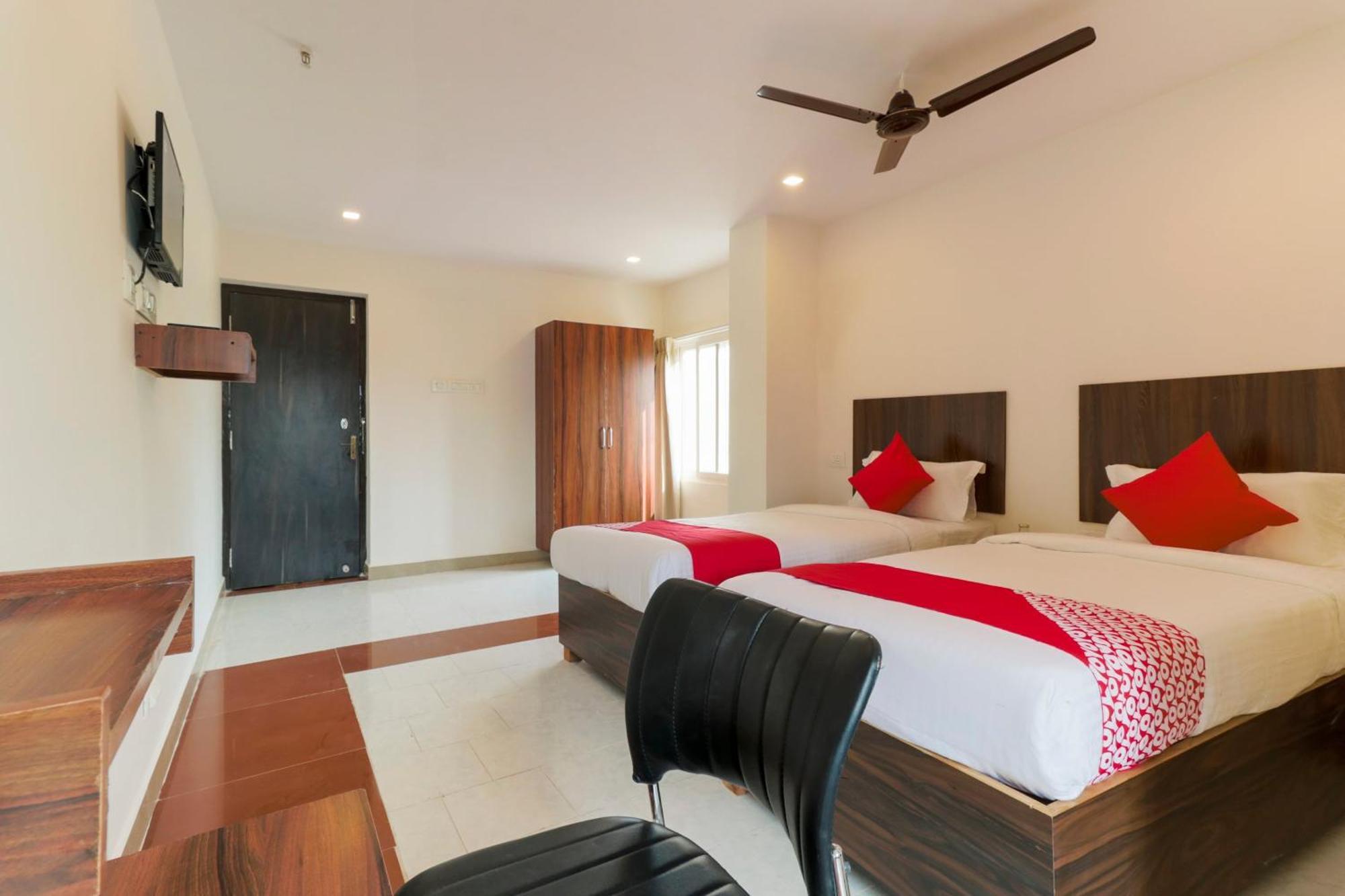 Hotel O Akshaya Elite Vijayawāda Extérieur photo